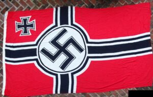 Wool Kriegsmarine Kriegsflag – 200 X 335 – 74 x 130 inches