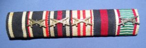 Imperial German / Third Reich 6 Place Ribbon Bar