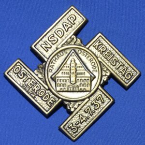 NSDAP Kreistag Osterode 1937 Tinnie
