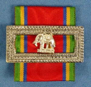 Thailand 2500th Year of Buddha Celebration Medal Ribbon