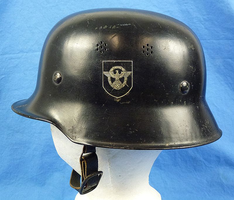 Double Decal M34 Fire Police Helmet - Image 5