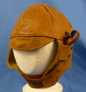 U.S. Army Air Service Leather Aviator Flying Helmet