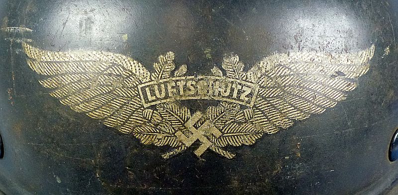 World War II M38 Luftschutz "Gladiator" Style Helmet - Image 2