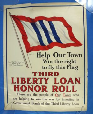 WWI Poster: Third Liberty Loan Honor Roll