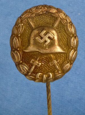 1939 Silver Wound Badge Stickpin