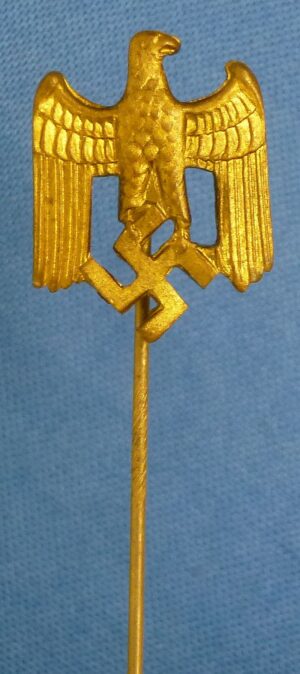 Wehrmacht Eagle Gilt Stickpin