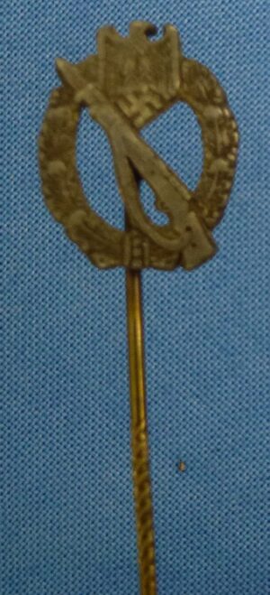 Army / Waffen SS Infantry Assault Badge Stickpin