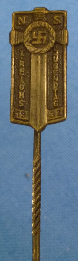 1932 Reichsjugendtag Badge Stickpin