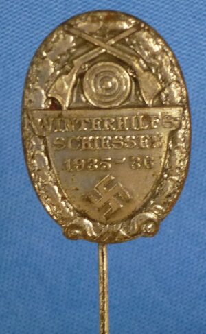 1935-1936 WHW Shooting Competition Stickpin