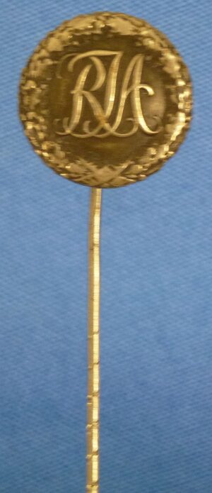 RJA Silver Reichsjugendsportabzeichen Youth Sports Award Stickpin