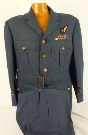 Named WWII Royal Air Force Squadron Leader Uniform