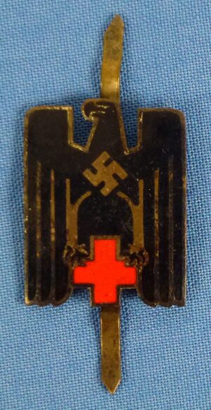 Red Cross Visor Cap Badge