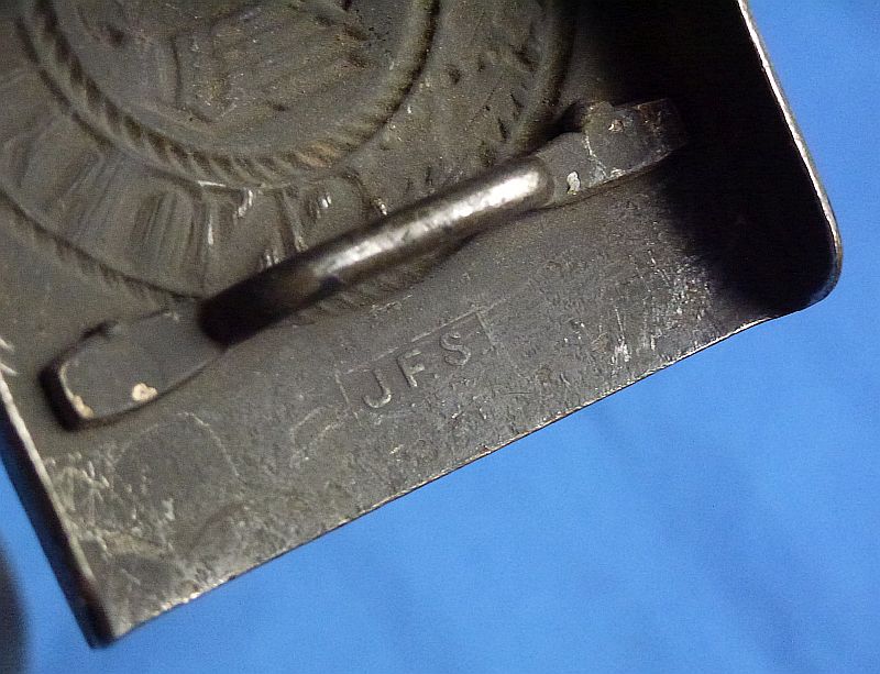 Kriegsmarine Coastal Artillery EM/NCO Belt with Buckle by Josef Feix & Söhne - Image 4