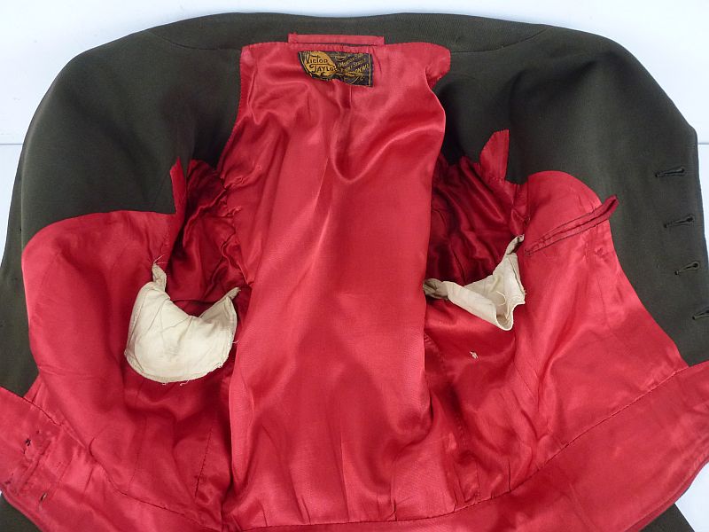 Named 101st Airborne Division Ike Jacket with Bullion Insignia and Free French Paratrooper Wing - Image 9