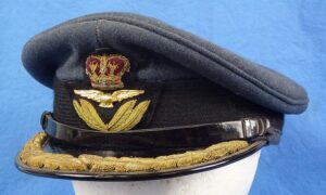 Post WWII Royal Air Force Group Captain's Visor Cap