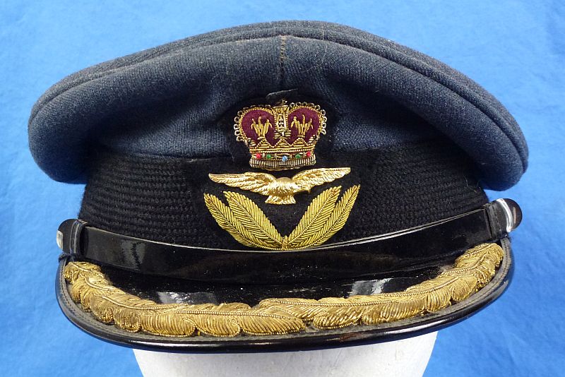 Post WWII Royal Air Force Group Captain's Visor Cap - Image 2