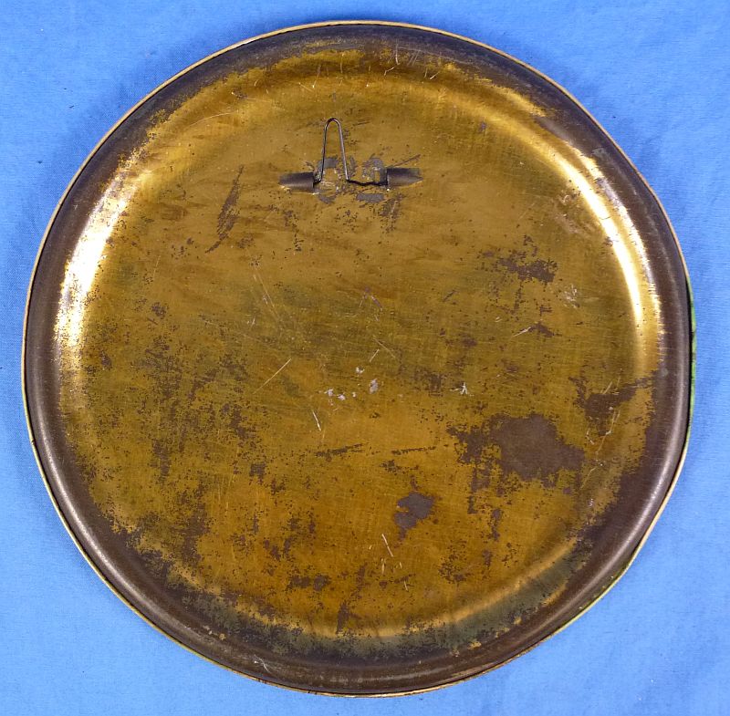 WWI Army Portrait Photograph Display Disk - Image 3