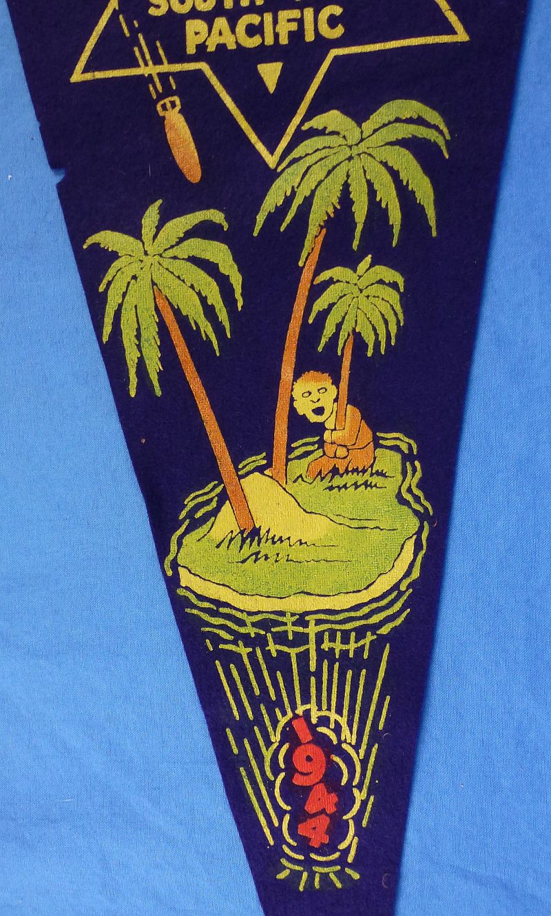 1944 South West Pacific 5th Air Force Pennant - Image 3