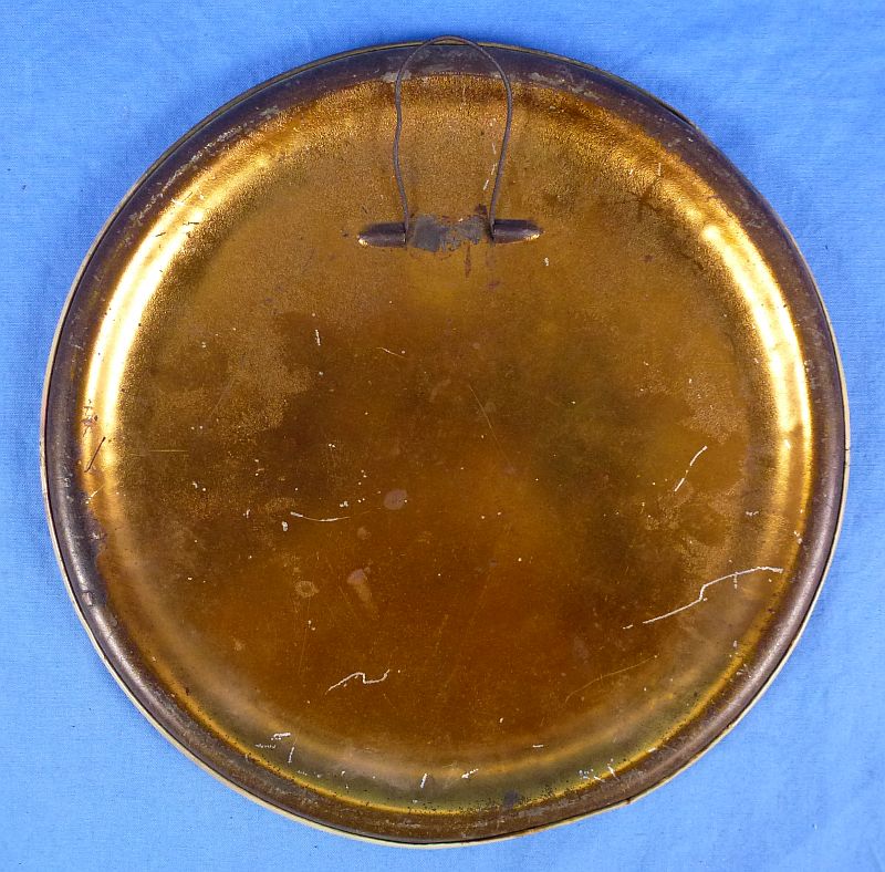 WWI Era Patriotic Portrait Photograph Display Disk - Image 3