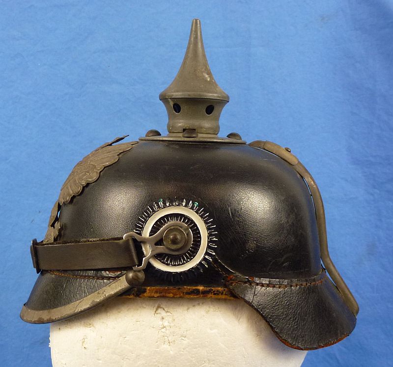 WWI Imperial Prussian EM/NCO Pickelhaube - Image 5