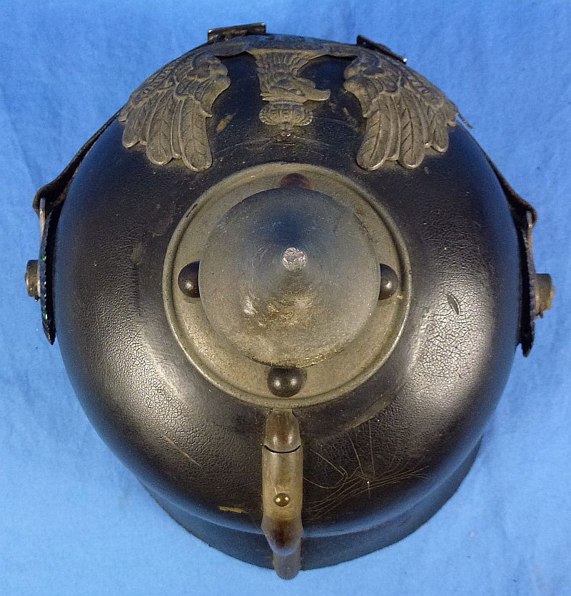 WWI Imperial Prussian EM/NCO Pickelhaube - Image 6
