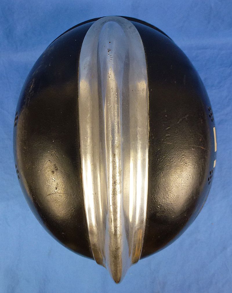Early M34 Double Decal Fire Police Helmet with Comb - Image 8