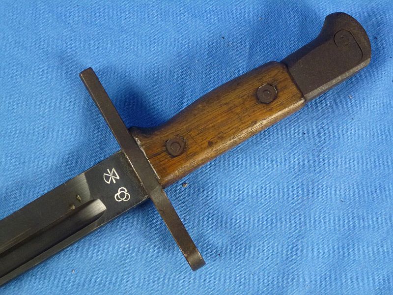 WWII Japanese Type 30 Arisaka Rifle Bayonet by Hikari Precision Instruments Under Kokura Arsenal Supervision - Image 7
