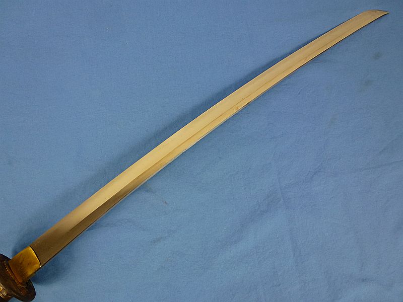 Signed WWII Japanese Officer's Katana Sword in Civilian Mounts - Image 5