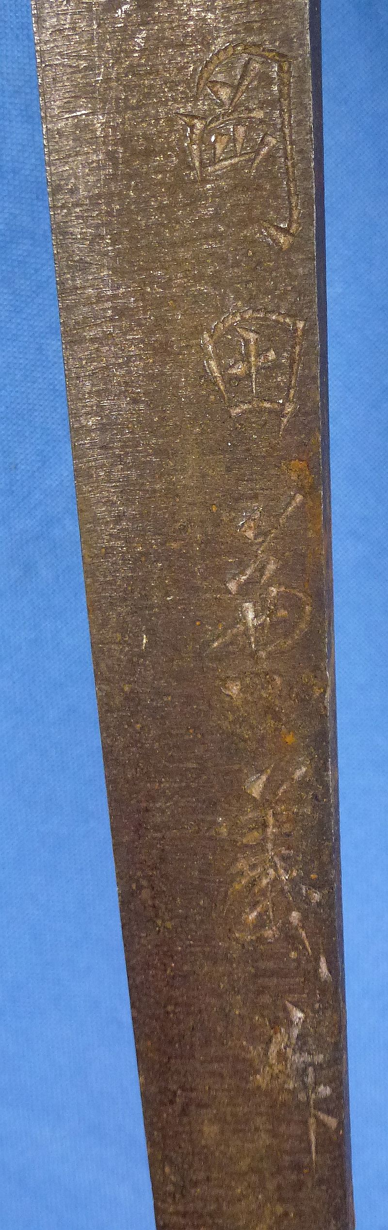 Signed WWII Japanese Officer's Katana Sword in Civilian Mounts - Image 8
