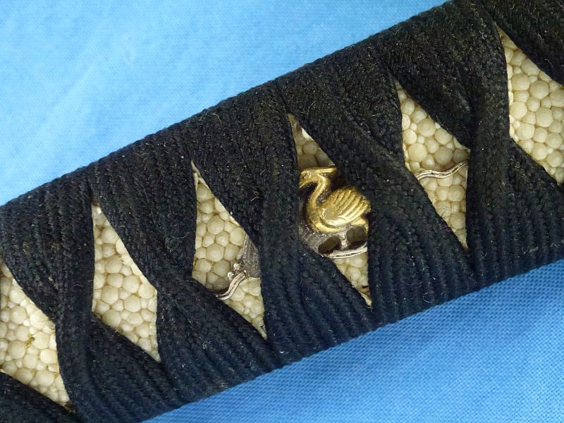 Signed WWII Japanese Officer's Katana Sword in Civilian Mounts - Image 12