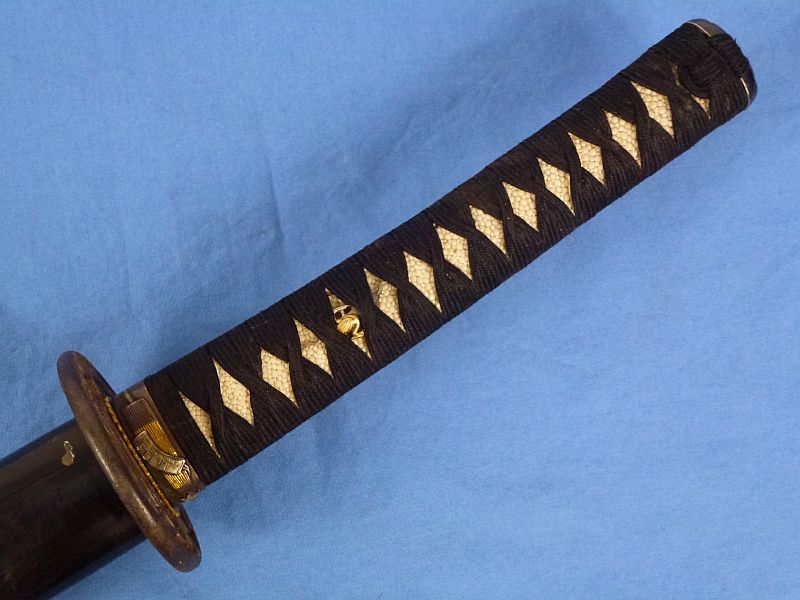 Signed WWII Japanese Officer's Katana Sword in Civilian Mounts - Image 14