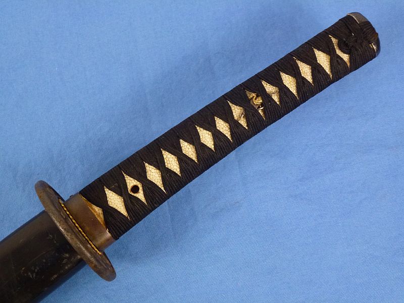 Signed WWII Japanese Officer's Katana Sword in Civilian Mounts - Image 15