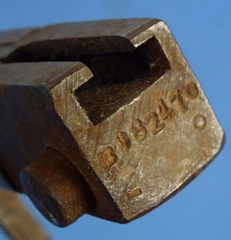 WWII Japanese Type 30 Arisaka Rifle Bayonet in Wooden Arsenal by Mukden Arsenal in Manchuria - Image 9