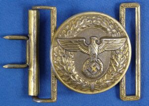 Smaller Size NSDAP Political Leader Buckle RZM M4/24