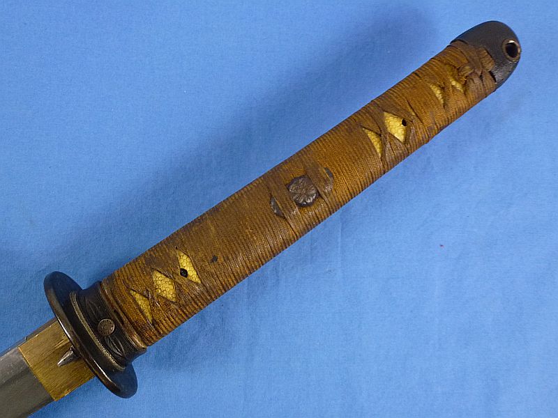1945 Dated Signed Japanese Army Officer Shin Gunto Sword - Image 10