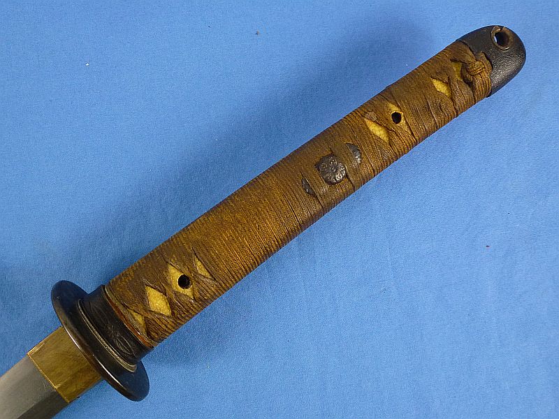1945 Dated Signed Japanese Army Officer Shin Gunto Sword - Image 11