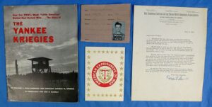 WWII American P.O.W. Booklet: "The Yankee Kriegies", with Documents