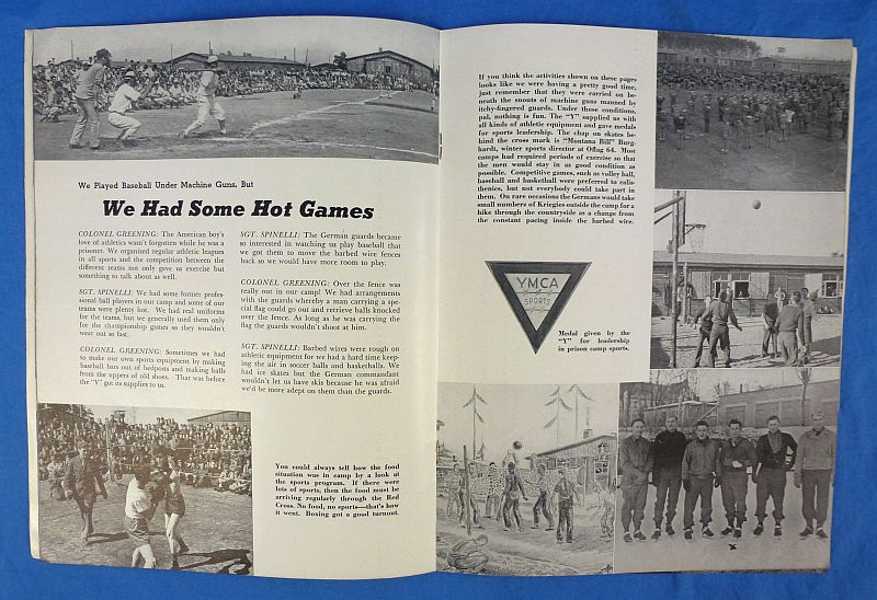 WWII American P.O.W. Booklet: "The Yankee Kriegies", with Documents - Image 5