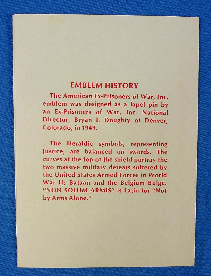 WWII American P.O.W. Booklet: "The Yankee Kriegies", with Documents - Image 9