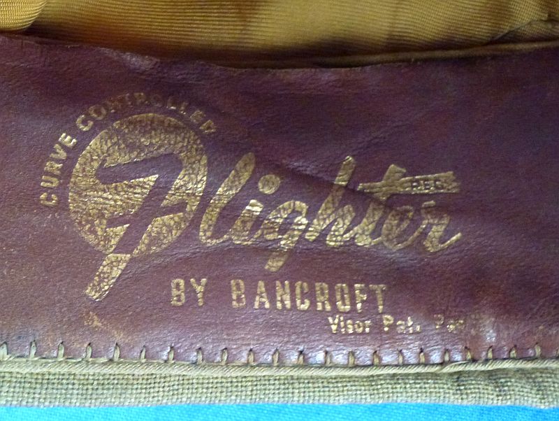 WWII U.S. Army Air Force Officer Khaki True Crusher “Flighter” Cap by Bancroft - Image 8