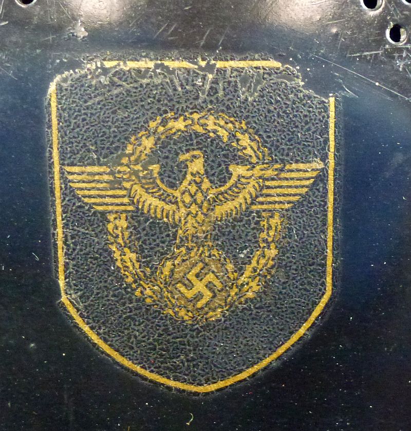 Double Decal M34 Fire Police Helmet - Image 6