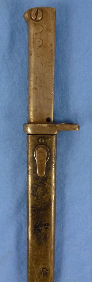 Unit Marked WWI German Ersatz Bayonet