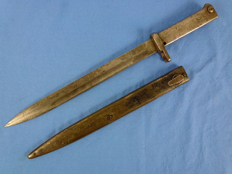 Unit Marked WWI German Ersatz Bayonet - Image 2