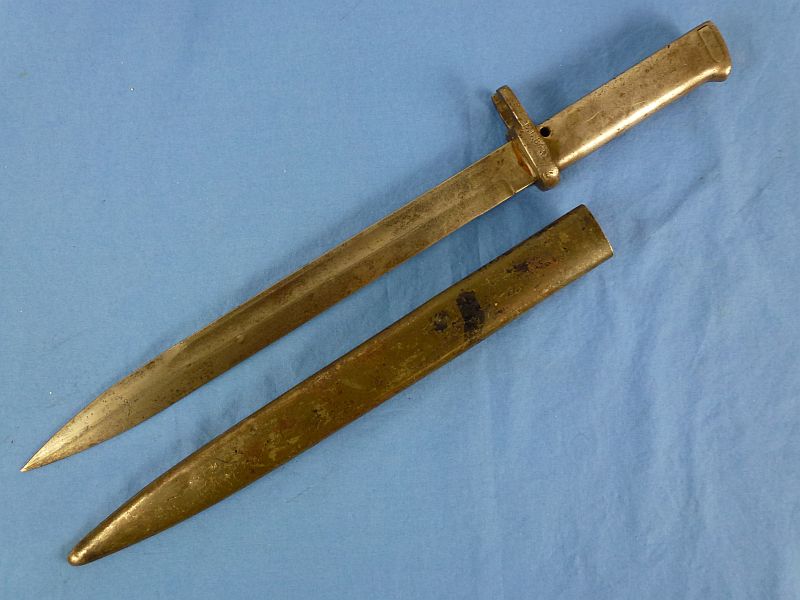 Unit Marked WWI German Ersatz Bayonet - Image 3