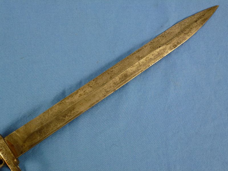 Unit Marked WWI German Ersatz Bayonet - Image 4