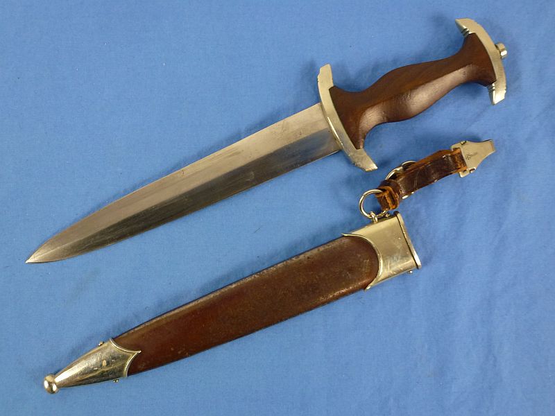 Early Ground Rohm Group Bayerische Ostmark SA Service Dagger with Hanger by Neidhardt & Schmidt - Image 3