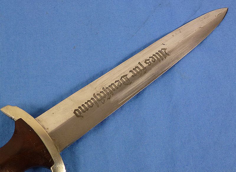 Early Ground Rohm Group Bayerische Ostmark SA Service Dagger with Hanger by Neidhardt & Schmidt - Image 4