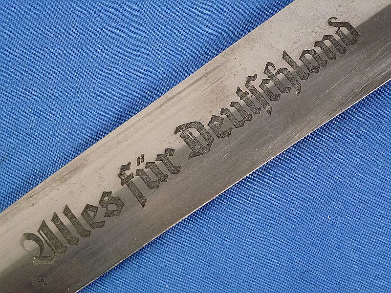 Early Ground Rohm Group Bayerische Ostmark SA Service Dagger with Hanger by Neidhardt & Schmidt - Image 6