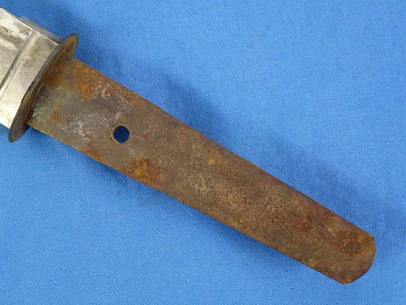 Japanese Wakizashi in Leather Combat Cover for WWII Tank or Aviation Officers - Image 13