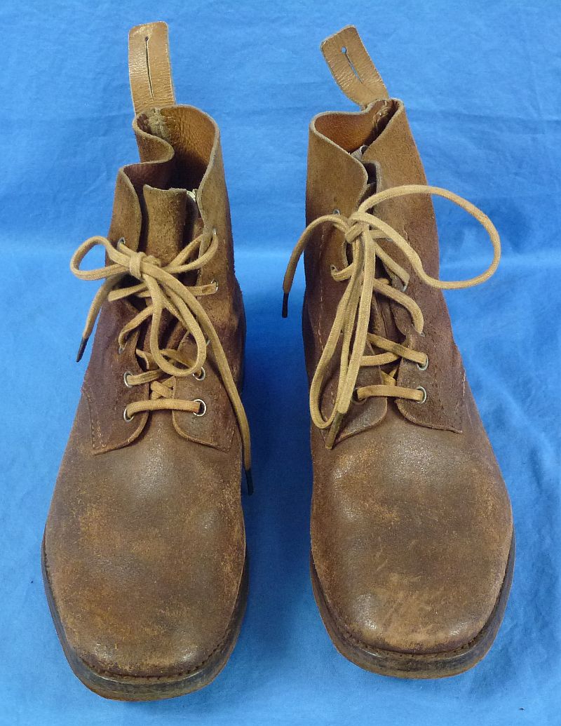 1943 Dated Japanese Army EM/NCO Ankle Boots - Image 2